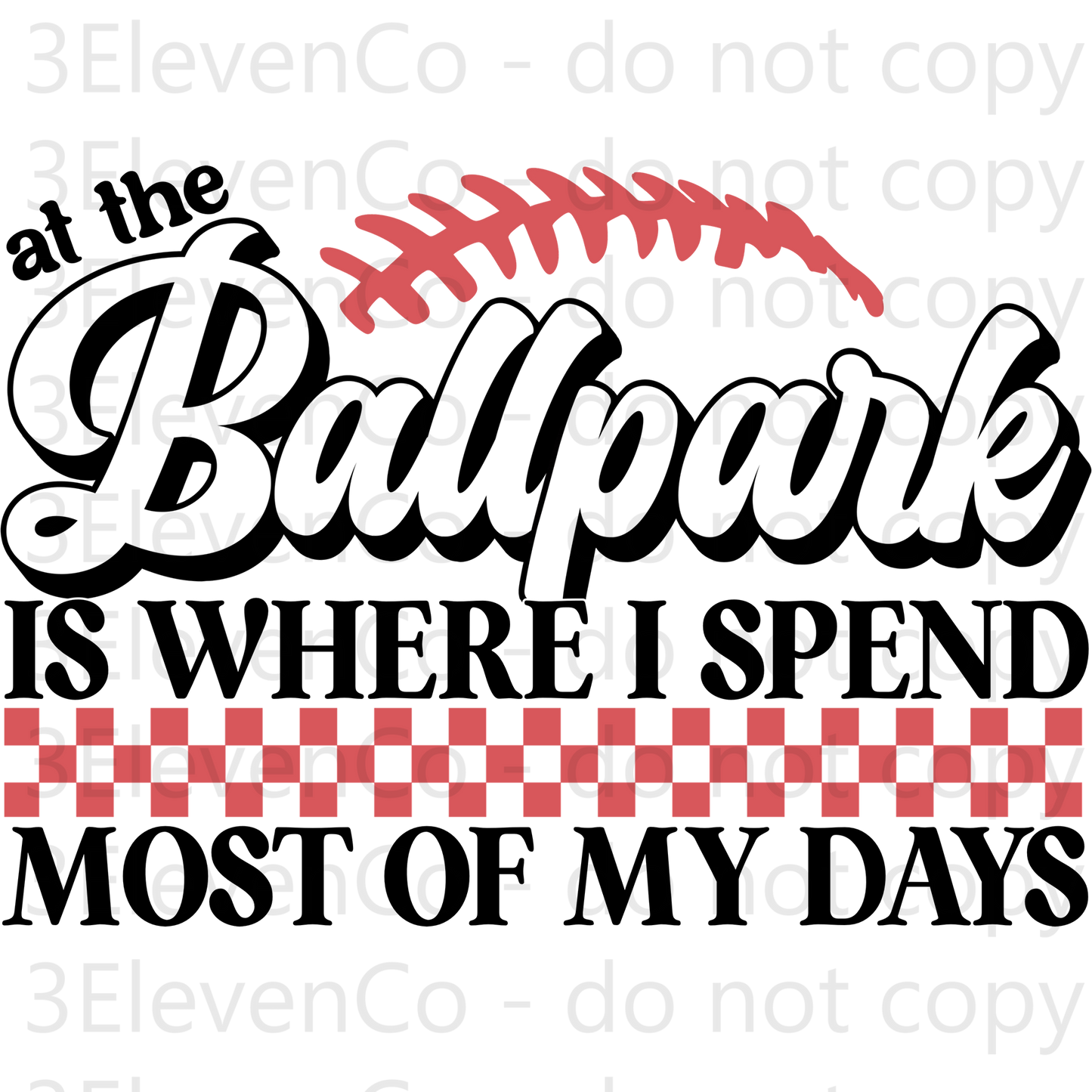 SC 2025 ballpark is where I spend UV DTF decal