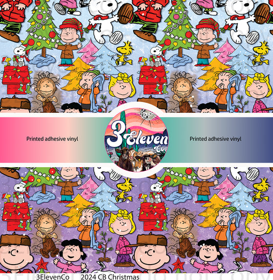 2024 CB Christmas vinyl sheet