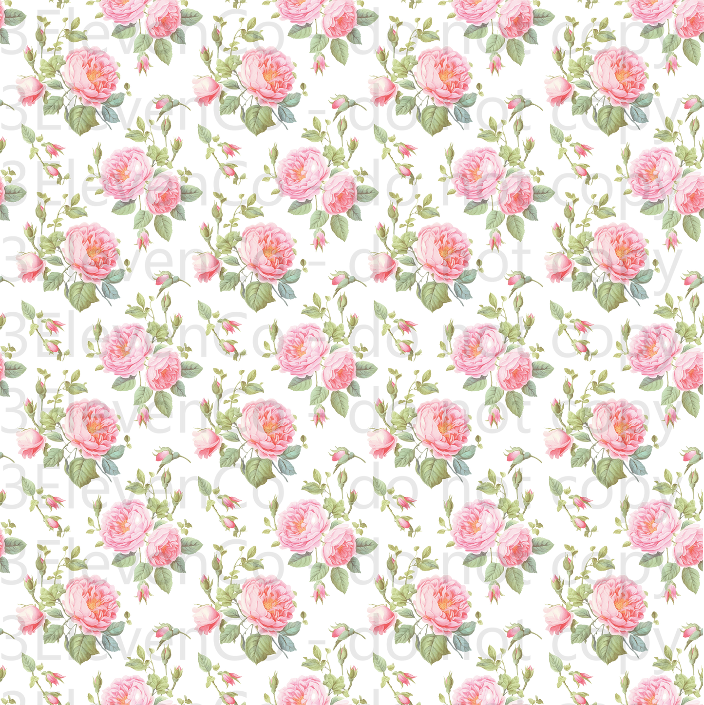2025 blush florals UV DTF