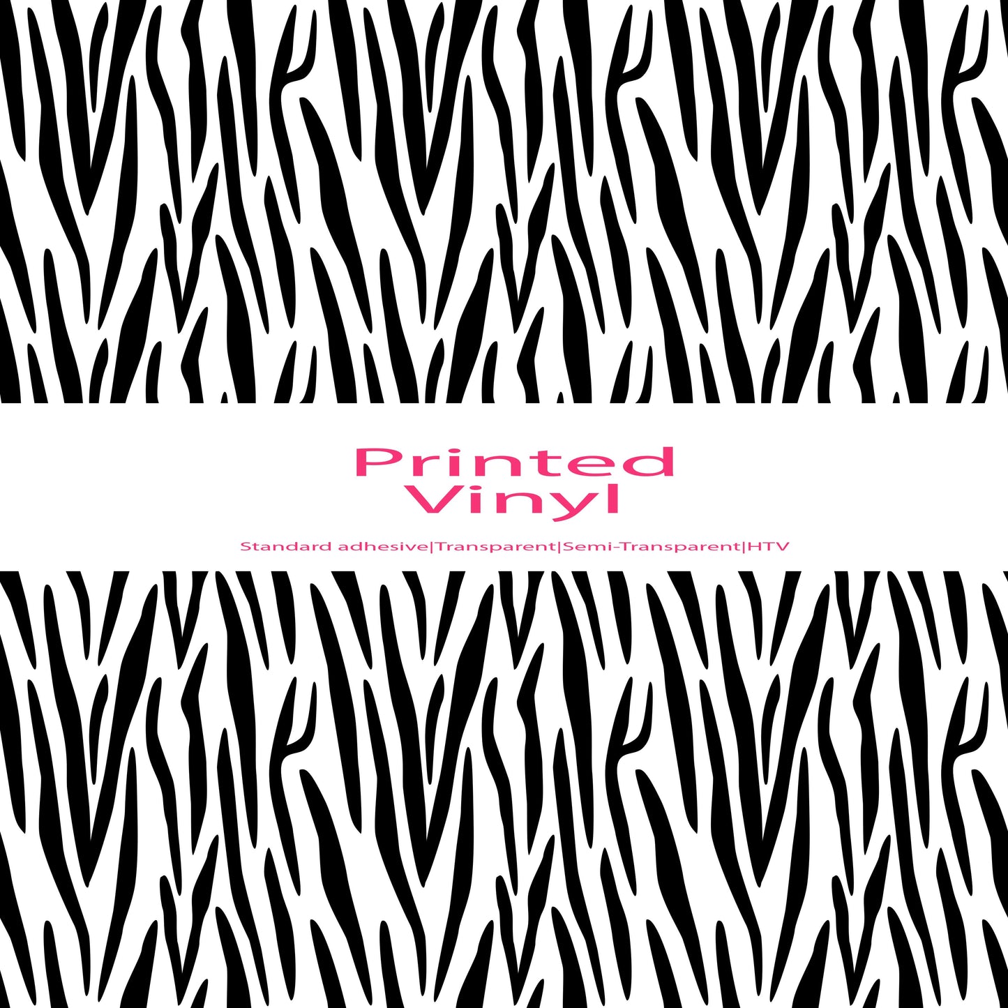 Black & white animal print collection vinyl sheet