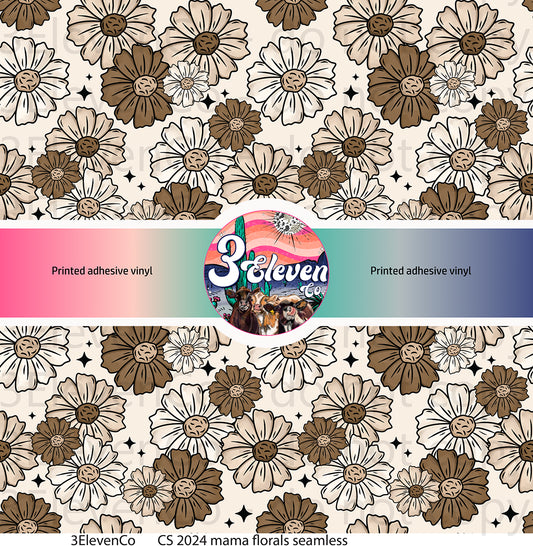 CS 2024 mama florals seamless vinyl sheet (dec)