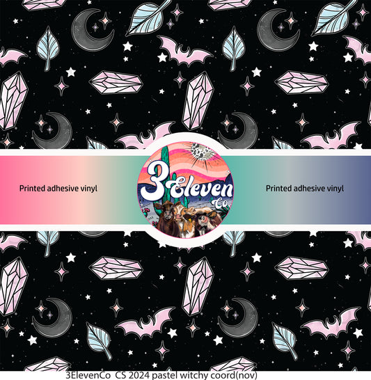 CS 2024 pastel witchy coord seamless vinyl sheet (nov)