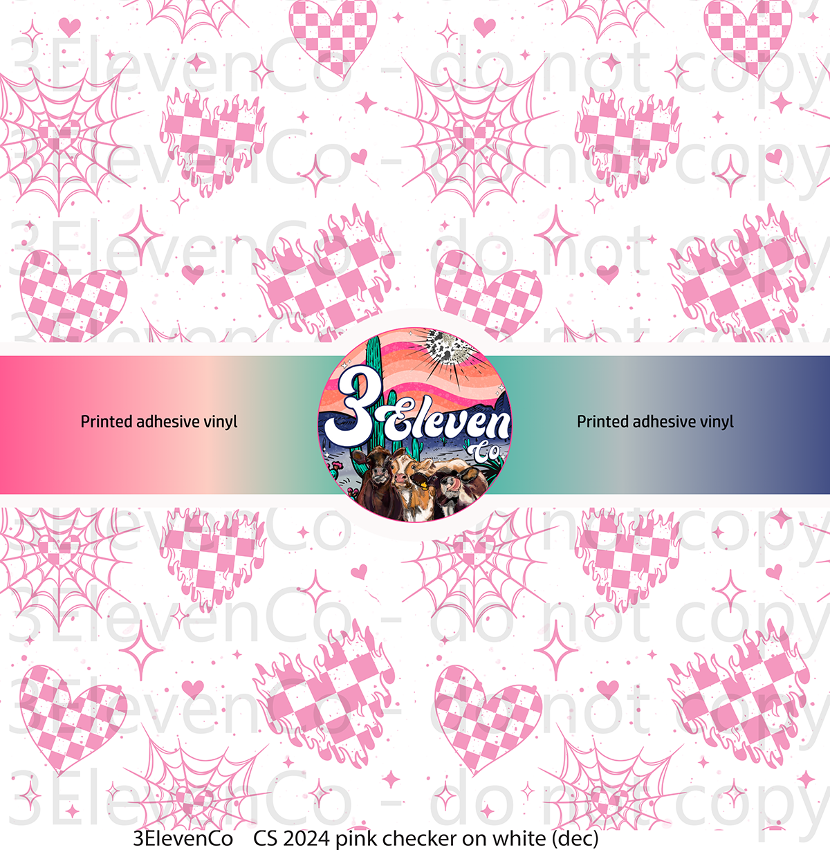 CS 2024 pink checker on white (dec)