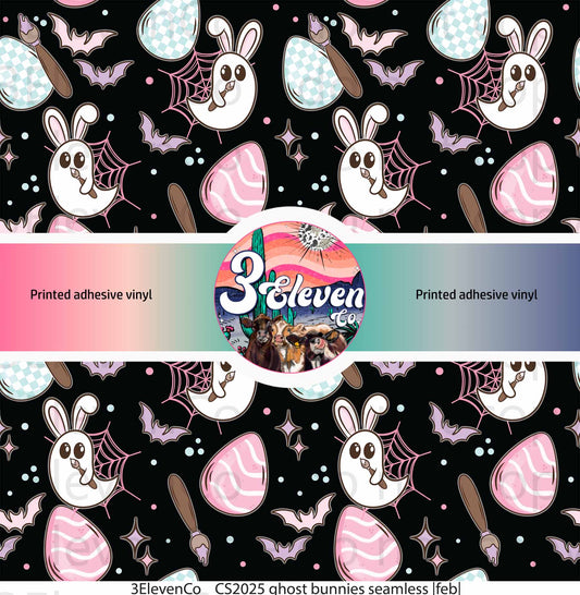 CS 2025 ghost bunnies seamless |feb|
