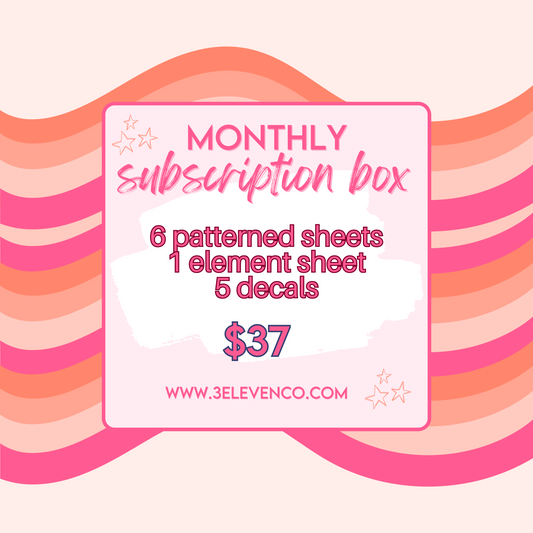 Monthly subscription pack