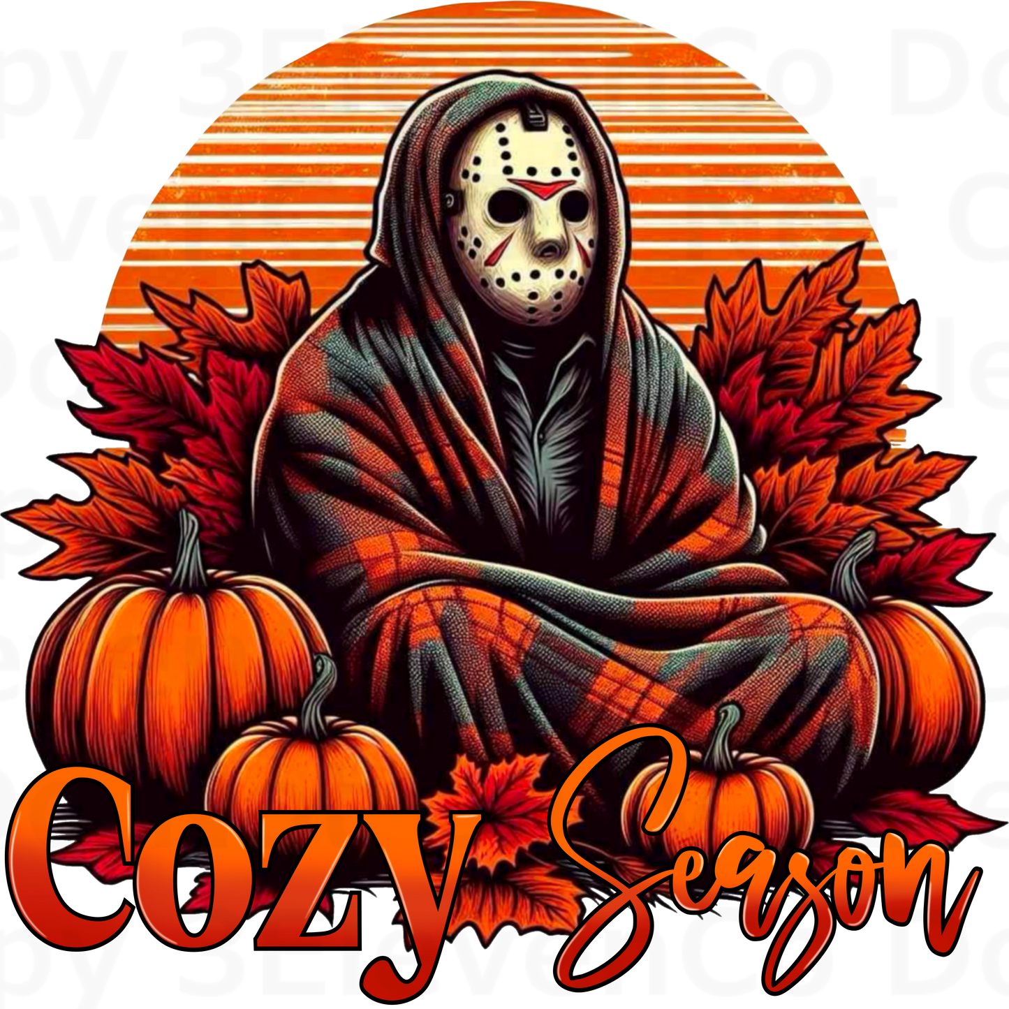 2024 cozy season (scary) decal | UV DTF | DTF