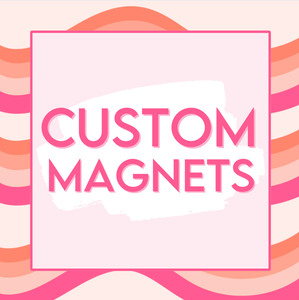 |6| Six Custom    2"x2" photo magnets