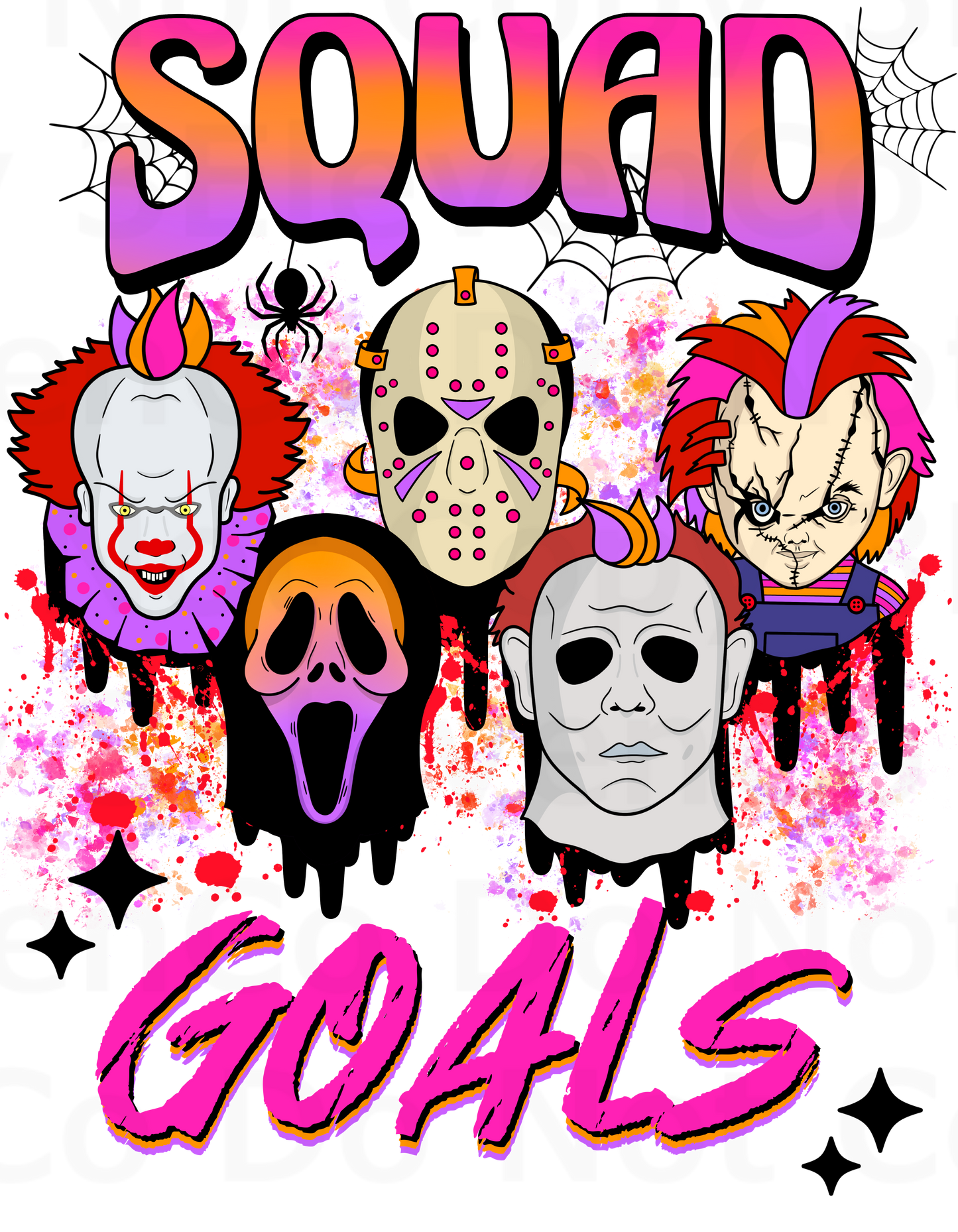 AZ squad goals vinyl decal | UV DTF decal | DTF print