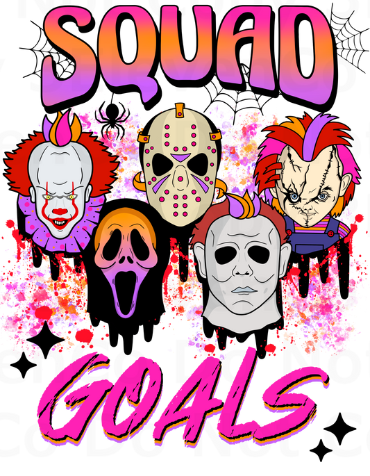 AZ squad goals vinyl decal | UV DTF decal | DTF print