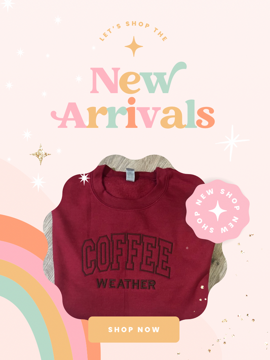 Coffee weather sweatshirt