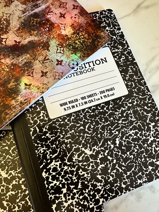 make your own composition notebook pack