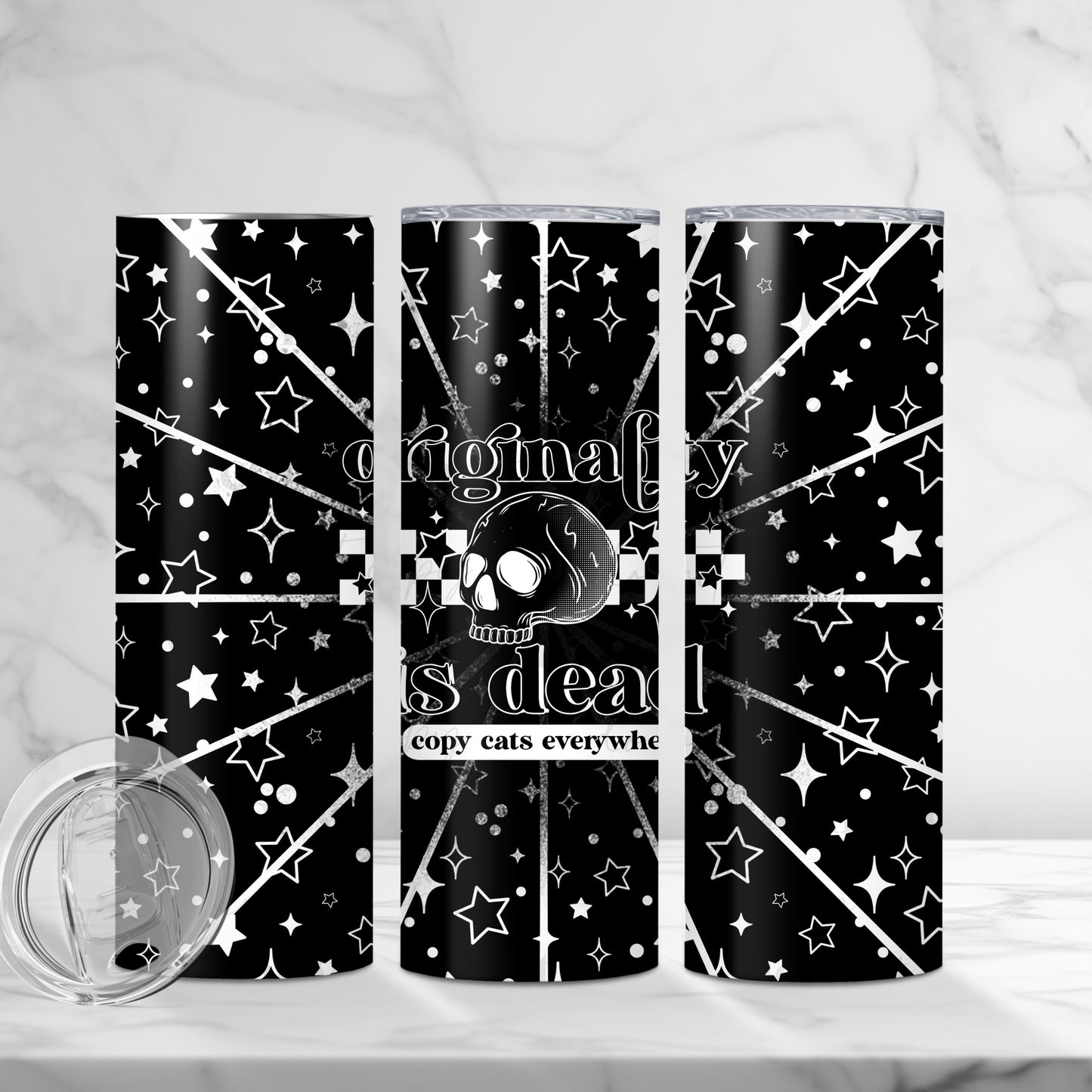 CS 2024 black stars vinyl sheet | 20 oz vinyl wrap | sept