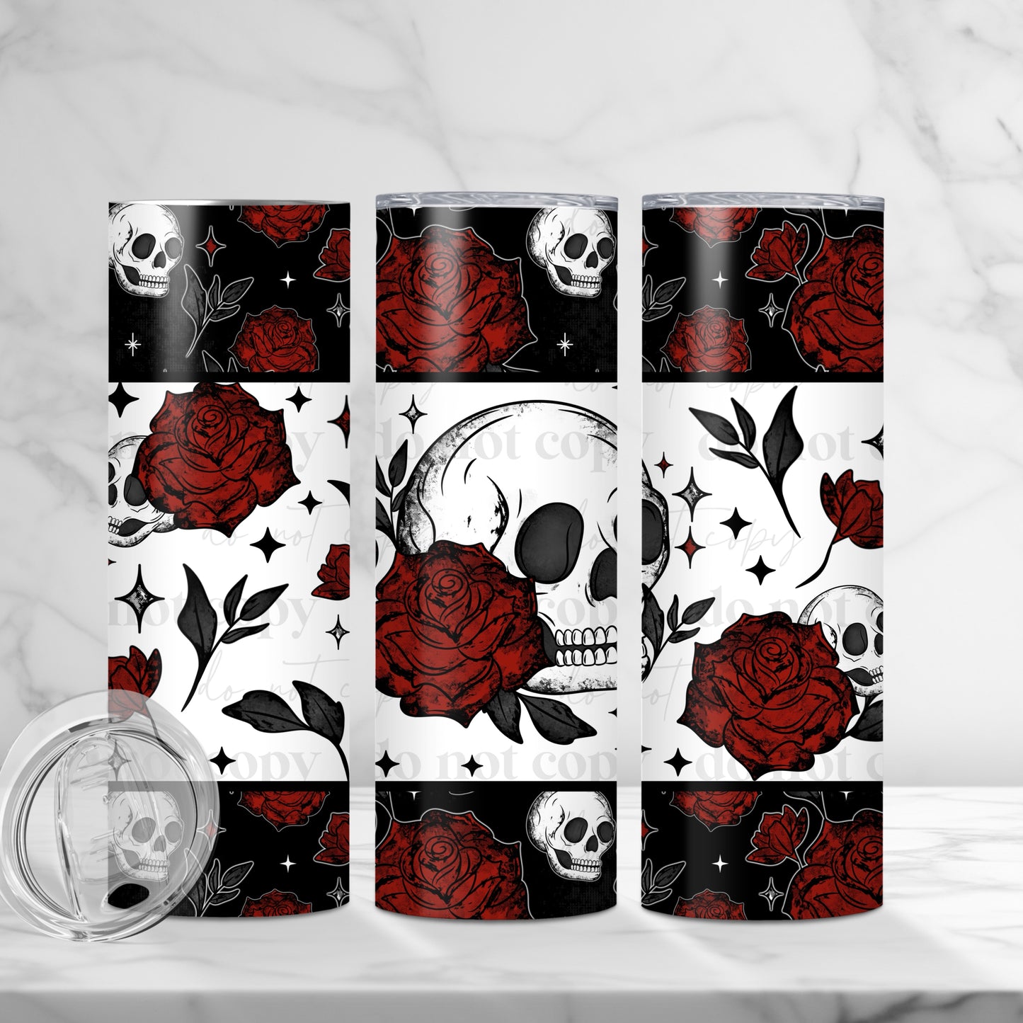 CS 2025 skull rose 20 oz vinyl wrap | jan |