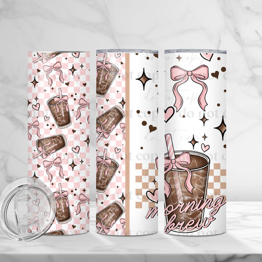 CS 2025 morning brew girly 20 oz vinyl wrap | jan |