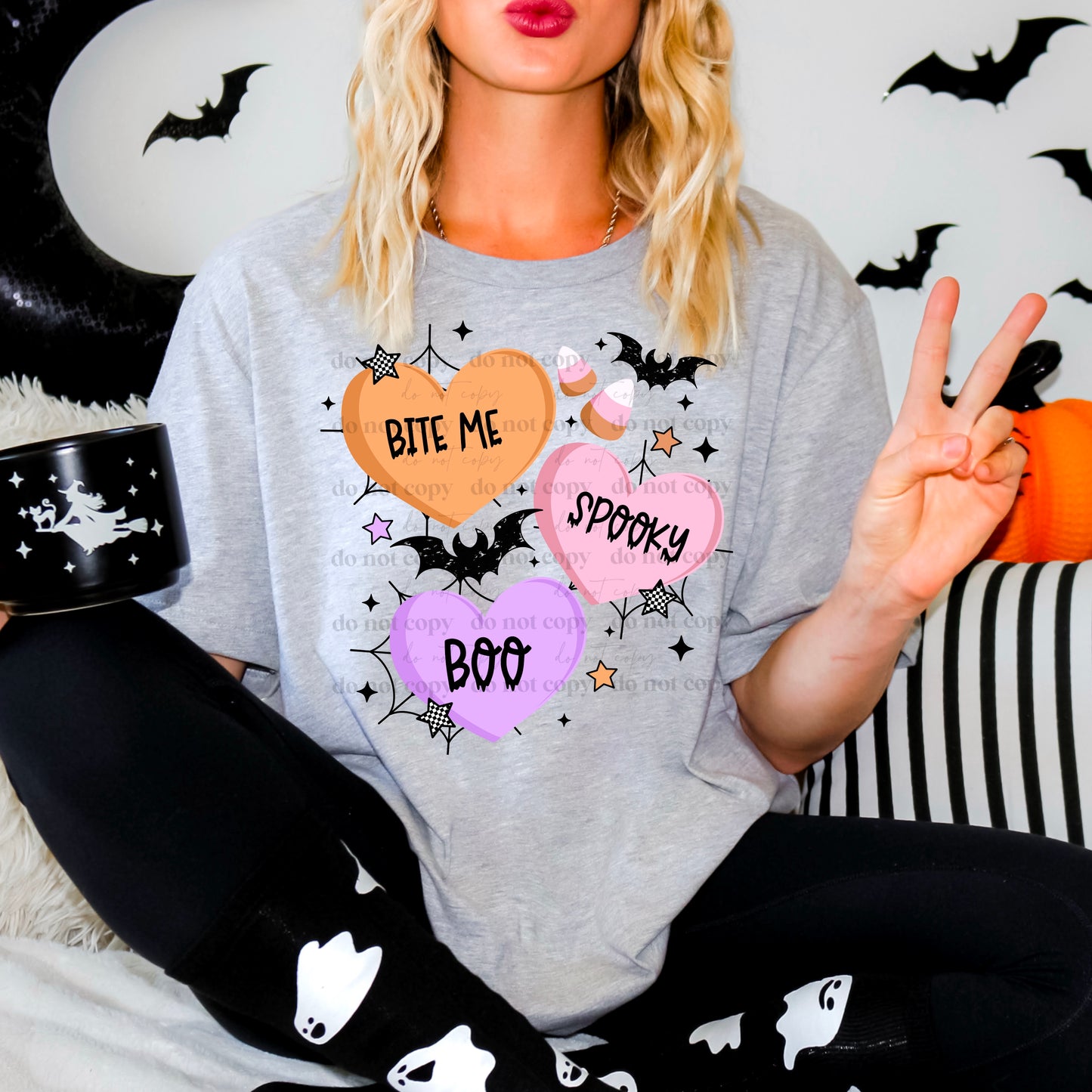 CS 2024 Spooky hearts decal | UV DTF | DTF