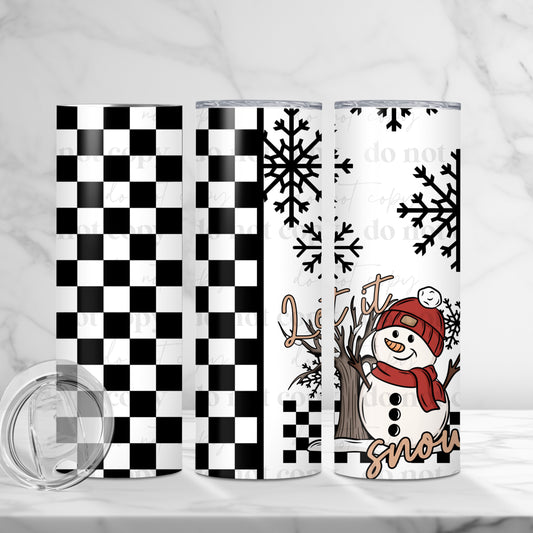 CS 2024 let it snow 20 oz vinyl wrap | dec |