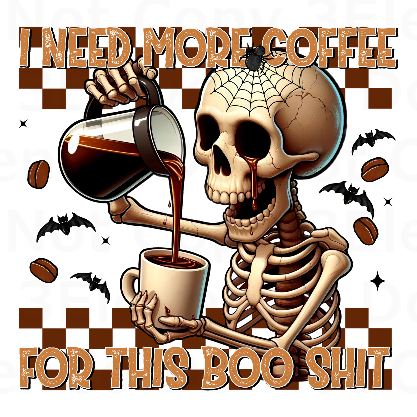 FDC 2024 need more coffee vinyl decal | UV decal | DTF print