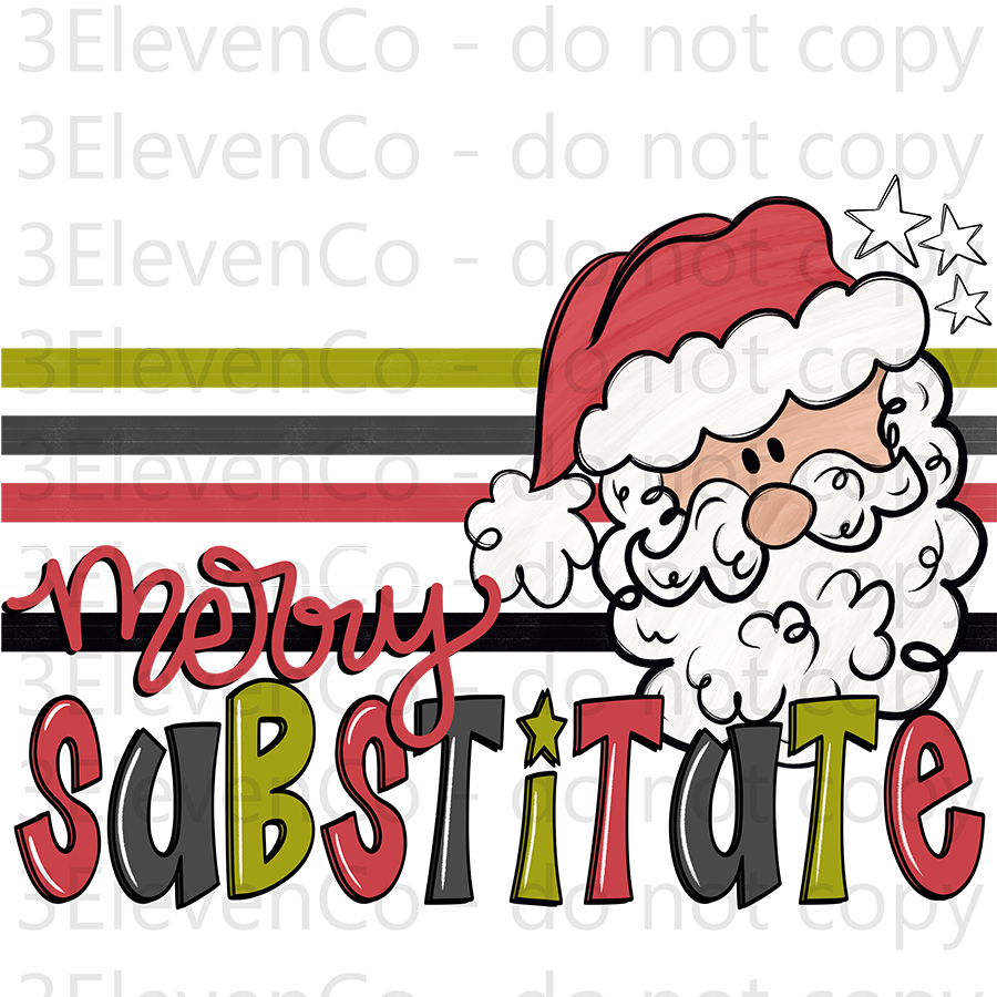 2024 OS merry substitute UV DTF decal | DTF print