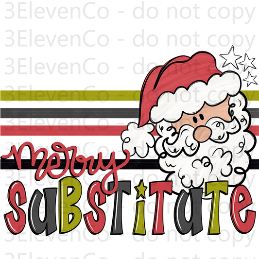 2024 OS merry substitute UV DTF decal | DTF print