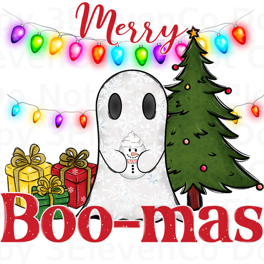 2024 merry boo mas decal | UV DTF | DTF