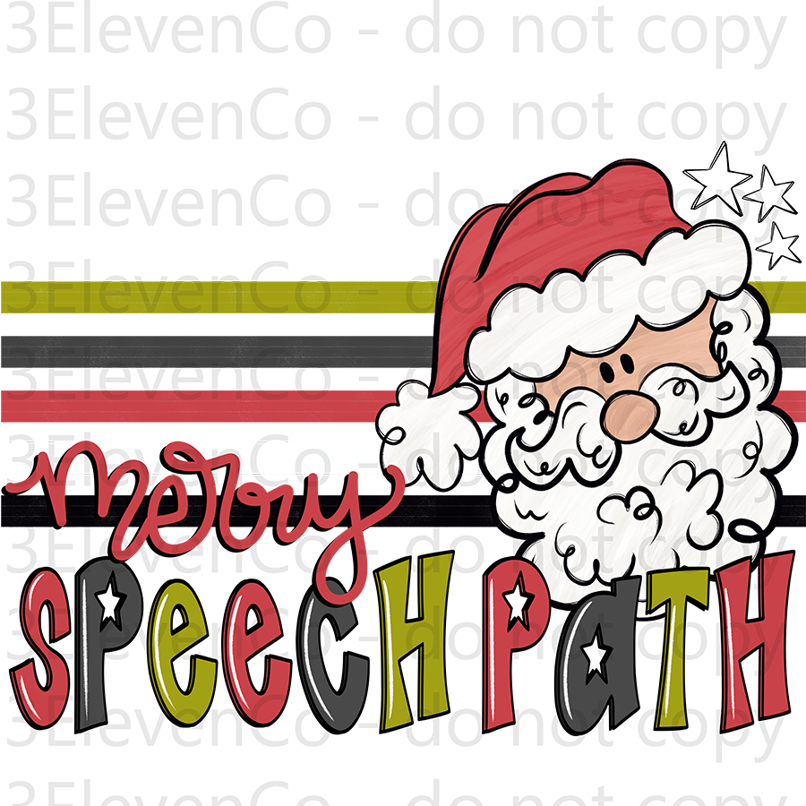 2024 OS merry speech path UV DTF decal | DTF print