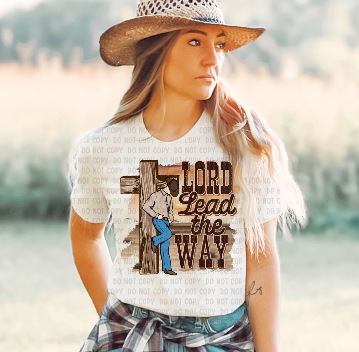 Lord lead the way decal