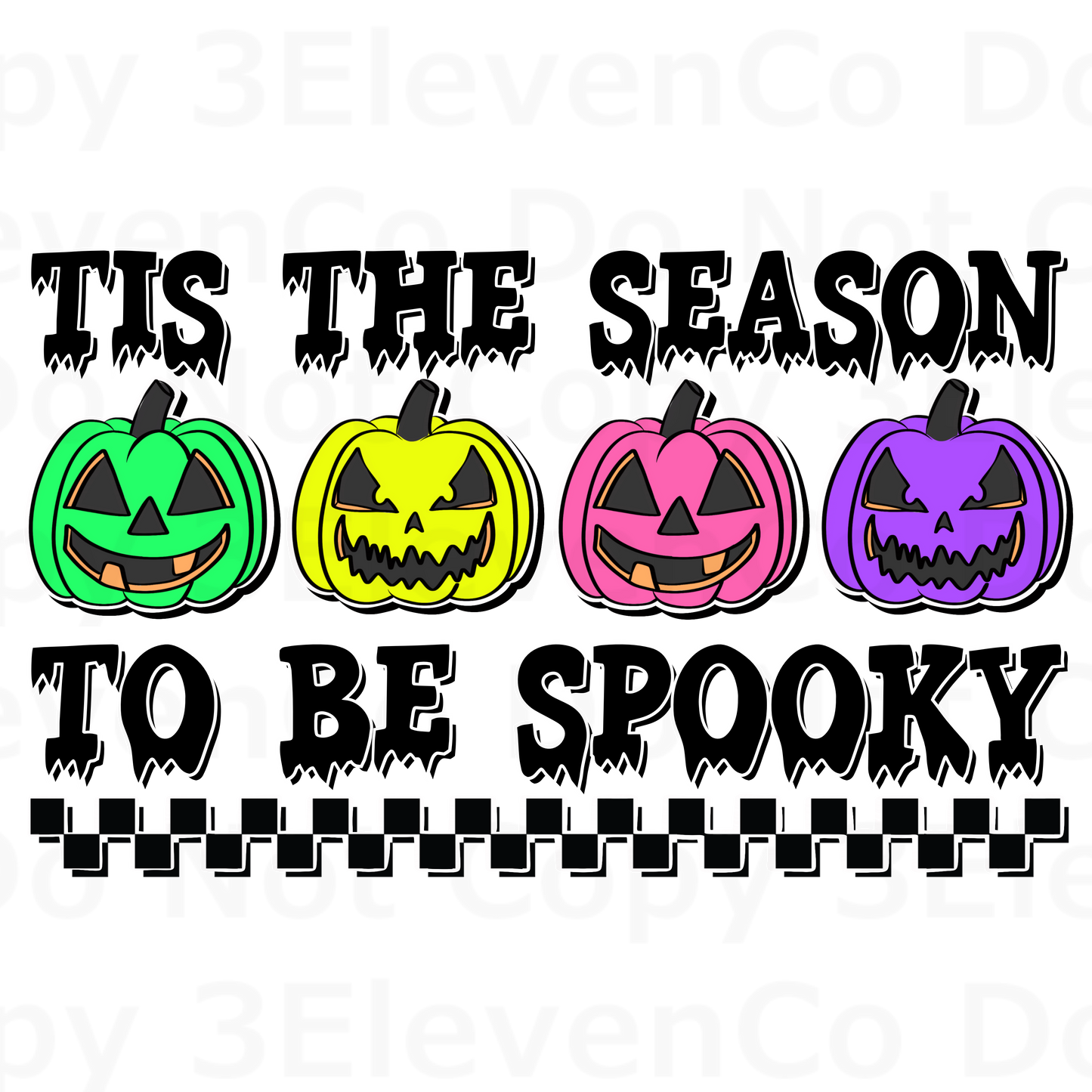 2024 tis the season to be spooky decal | UV DTF | DTF