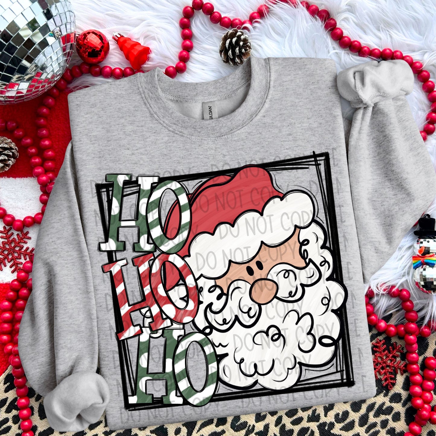 HO HO HO Christmas sweatshirt