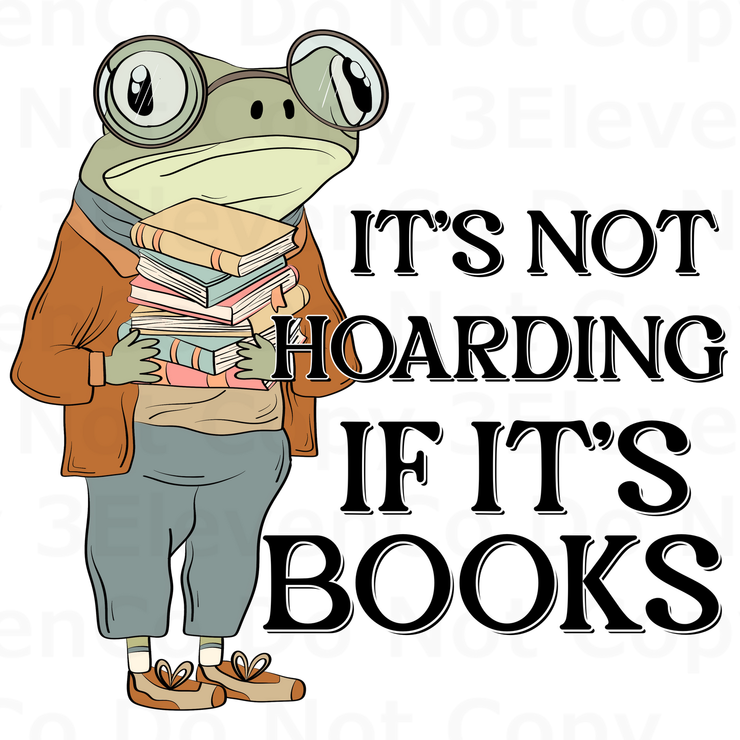 SC 2024 its not hoarding if its books vinyl decal | UV DTF decal | DTF print