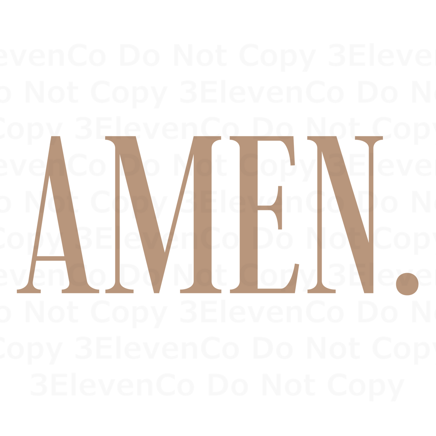 SDD 2024 AMEN. vinyl decal | UV DTF decal | DTF print