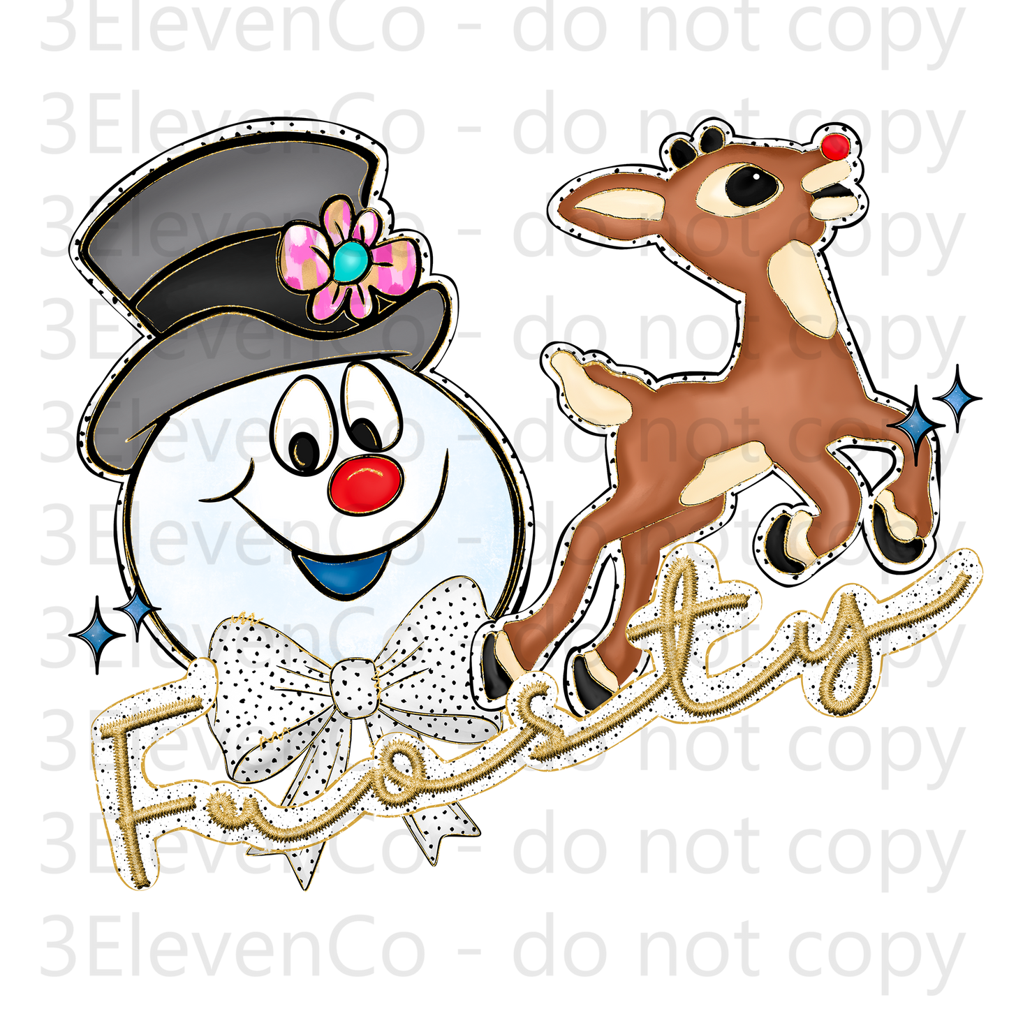 VD 2024 frosty UV DTF decal