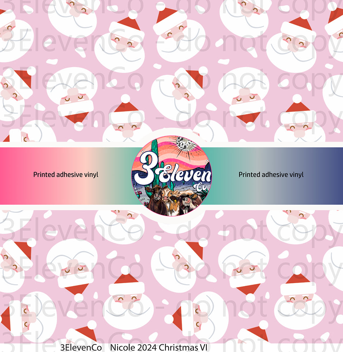 Nicole Sutherland | Coral Tumblers 2024 Christmas collection | sheets | decals | uv dtf