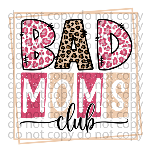 bad moms club decal