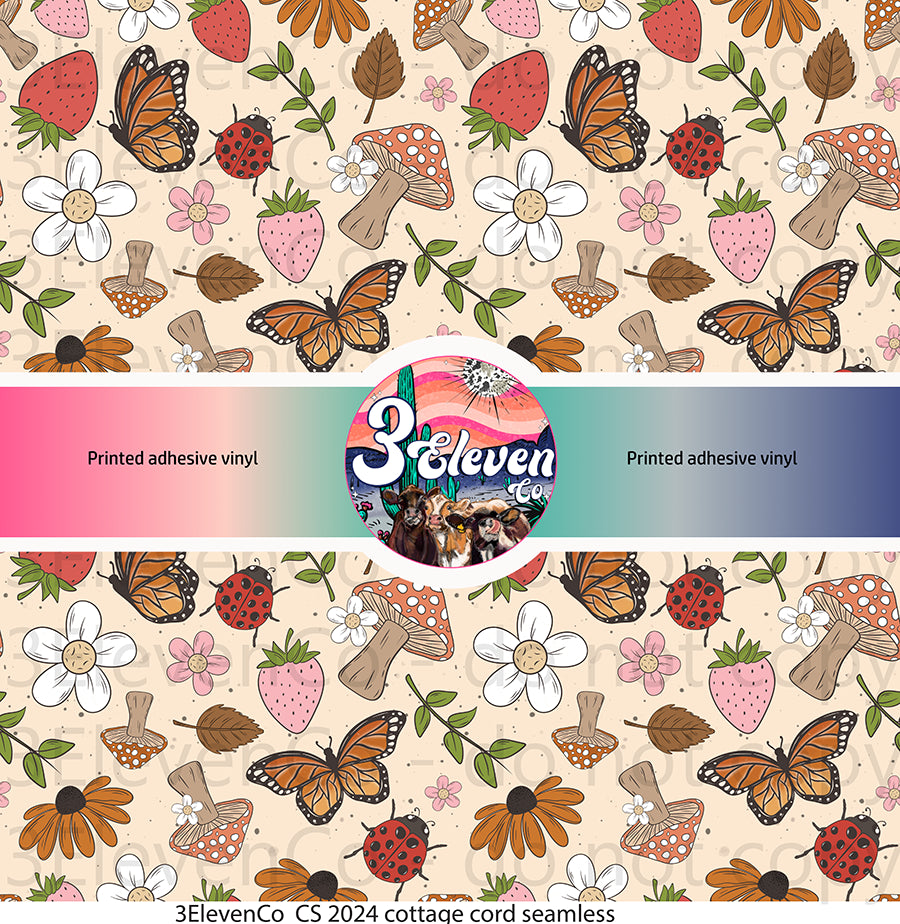 CS 2024 cottage cord seamless vinyl sheet | UV cup wrap