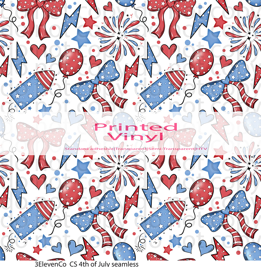 4th of July vinyl sheet | UV wrap