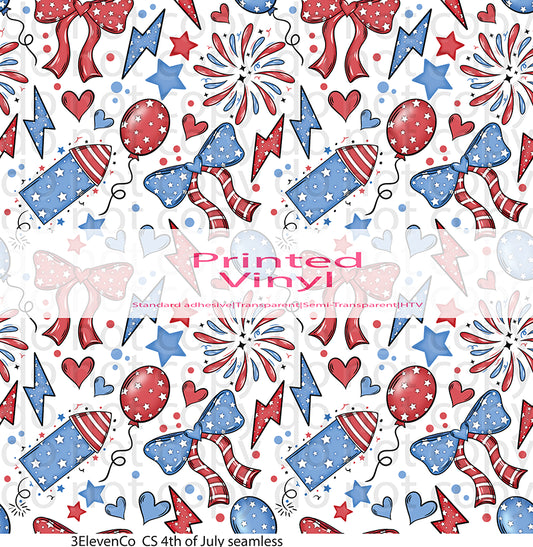 4th of July vinyl sheet | UV wrap