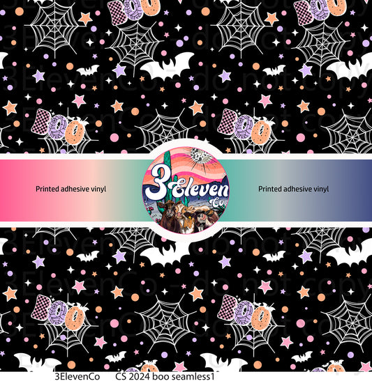 2024 CS boo seamless1 seamless vinyl sheet | decal | UV wrap | DTF print