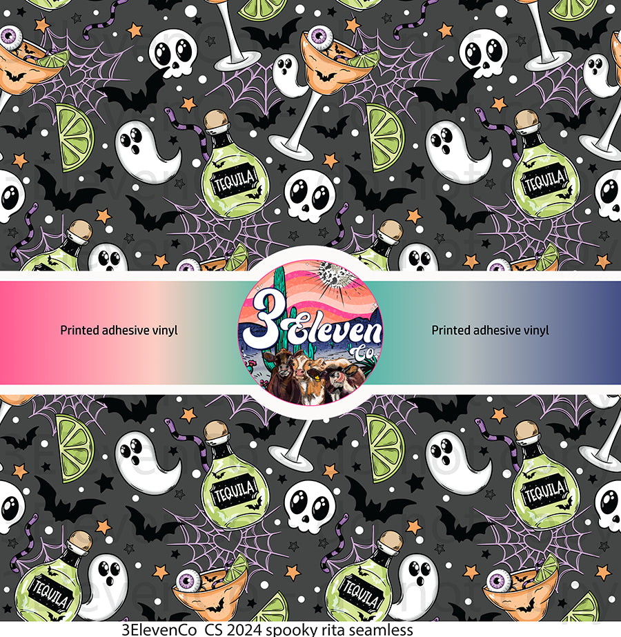 CS 2024 spooky rita seamless vinyl sheet | decal | UV wrap | vinyl wrap | DTF print