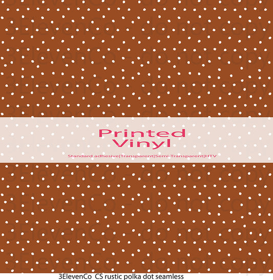 rustic polka dot seamless