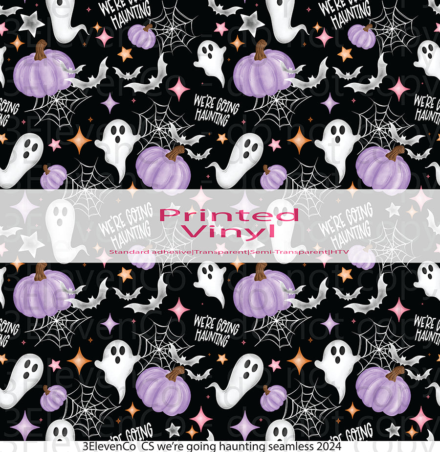 CS we're going haunting seamless 2024 vinyl sheet | decal | UV wrap | vinyl wrap