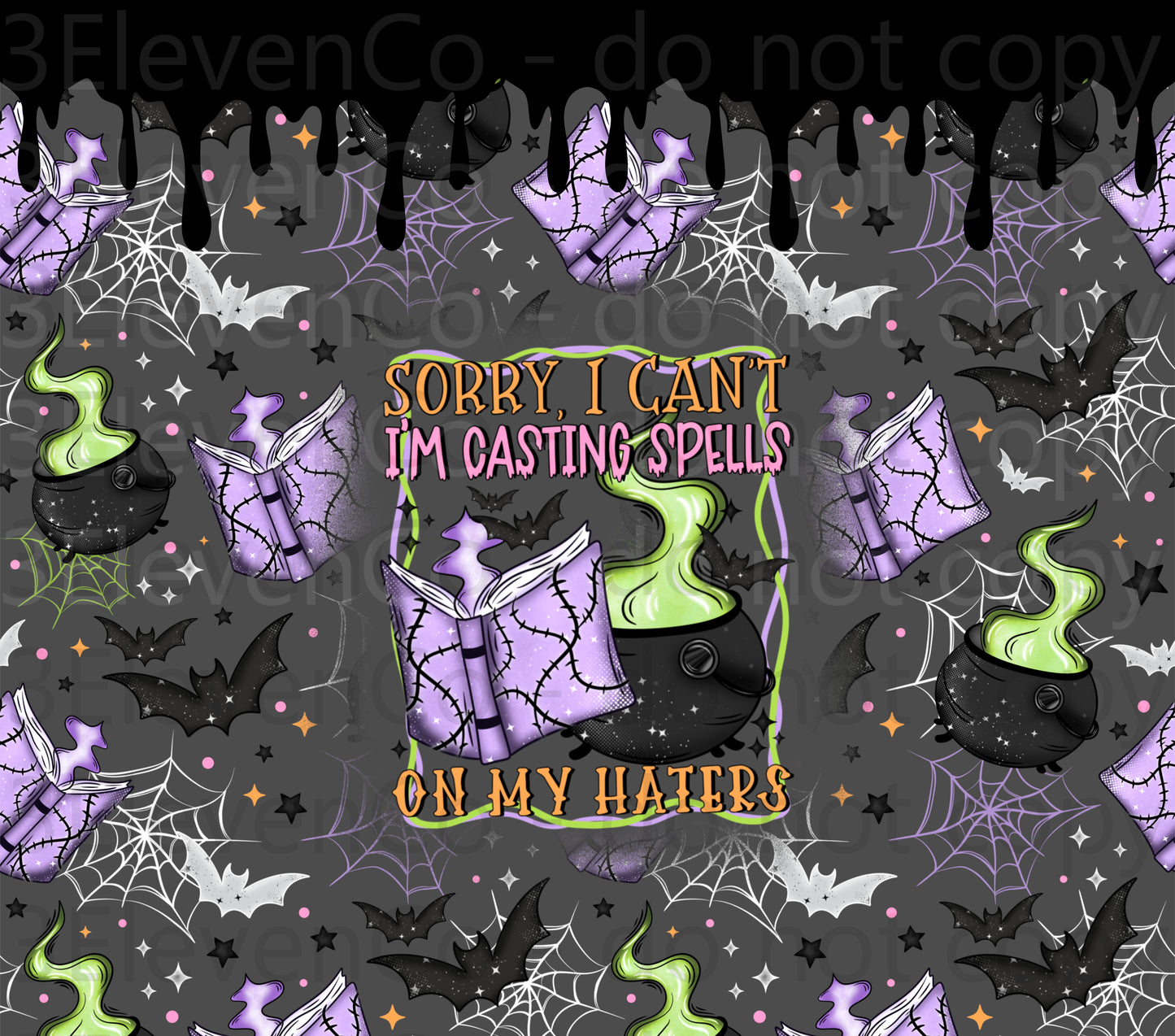 CS casting spells on haters 2024 vinyl sheet | decal | UV wrap | vinyl wrap | pen wrap