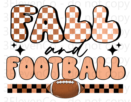 CS 2024 fall and football decal | UV DTF | DTF