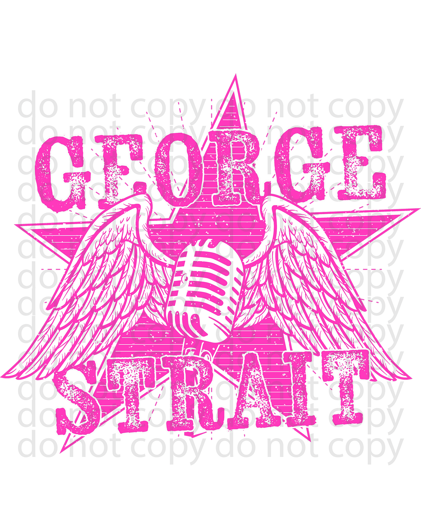 g strait wings decal or sublimation print