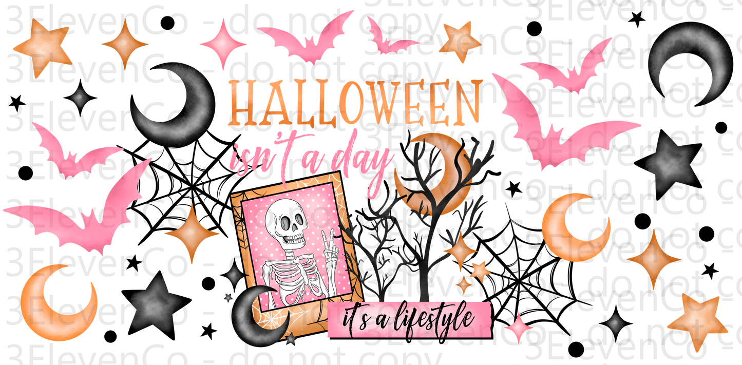 Halloween is a lifestyle vinyl sheet | decal | UV wrap | vinyl wrap