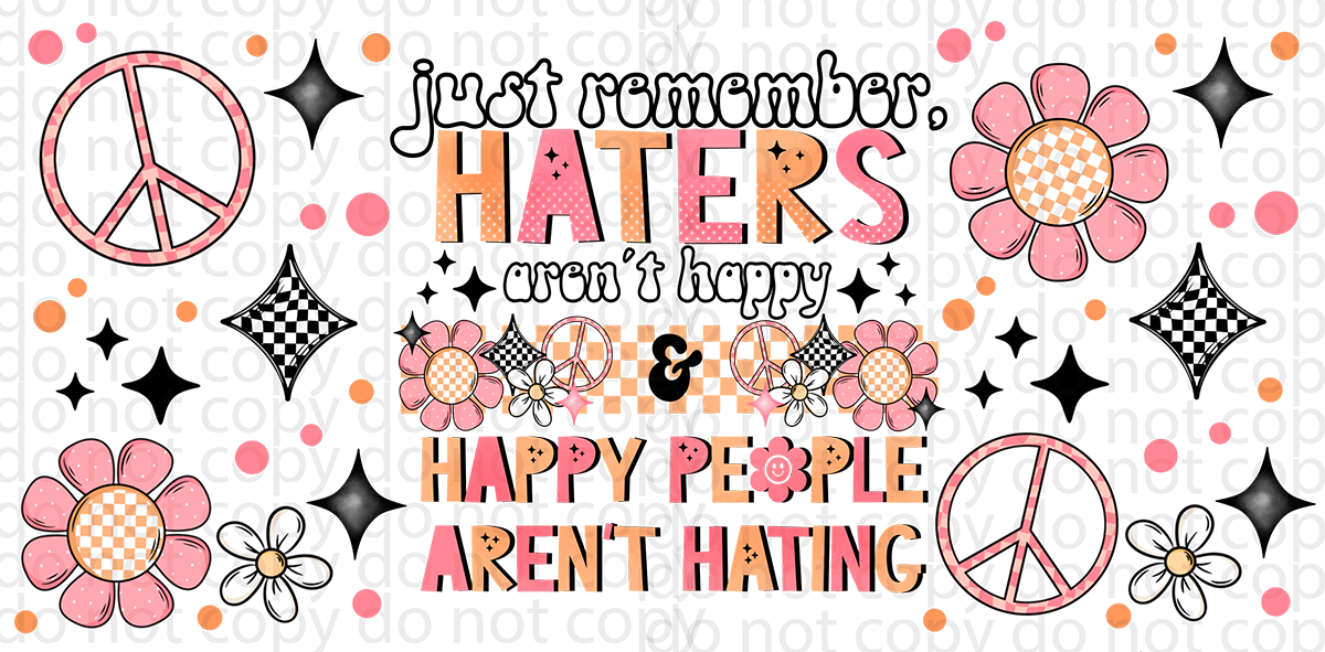 CS haters 2024 vinyl decal | UV DTF decal | UV wrap |DTF print