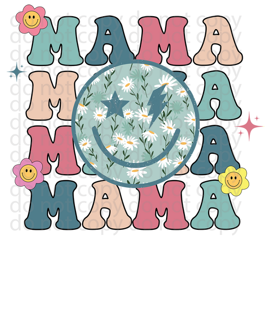 Mama sunflower decal