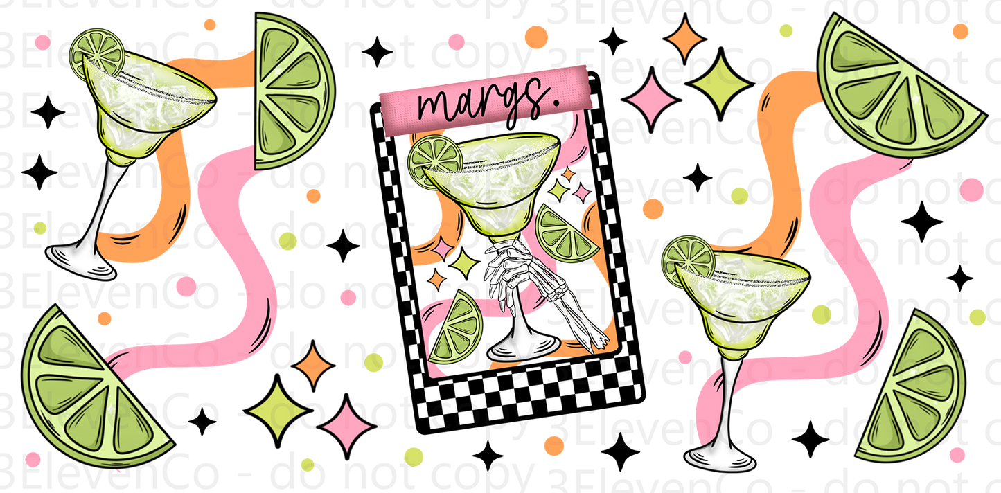 margs vinyl sheet | decal | UV wrap