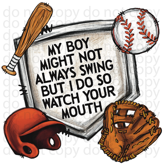 my boy baseball decal|UV DTF decal| DTF print|sublimation print