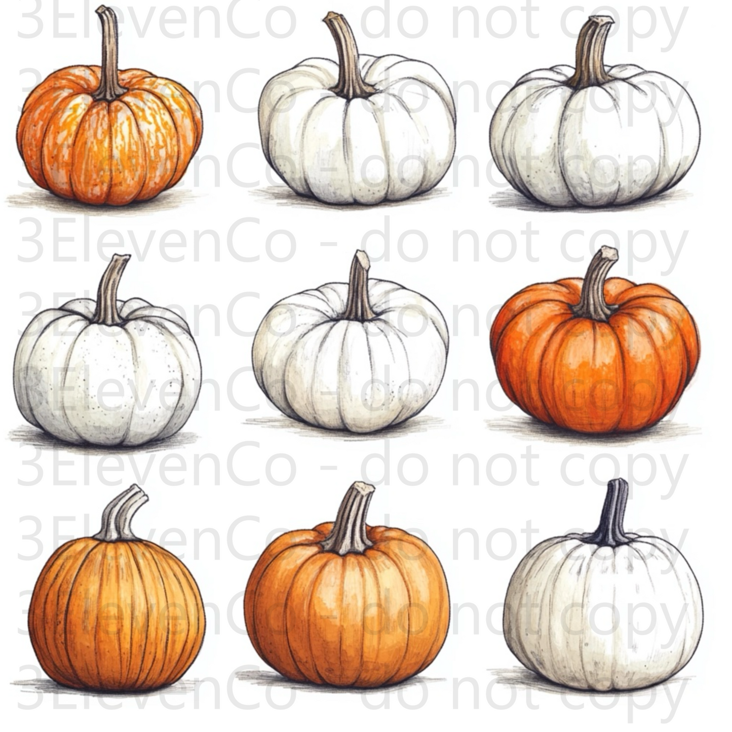 BH 2024 pumpkin season vinyl sheet or decal