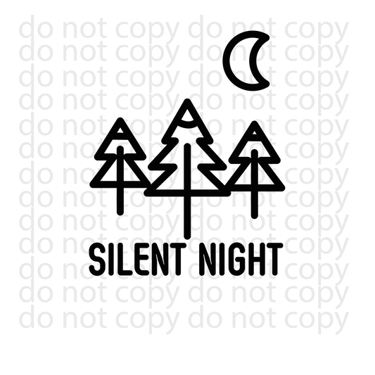 silent night decal